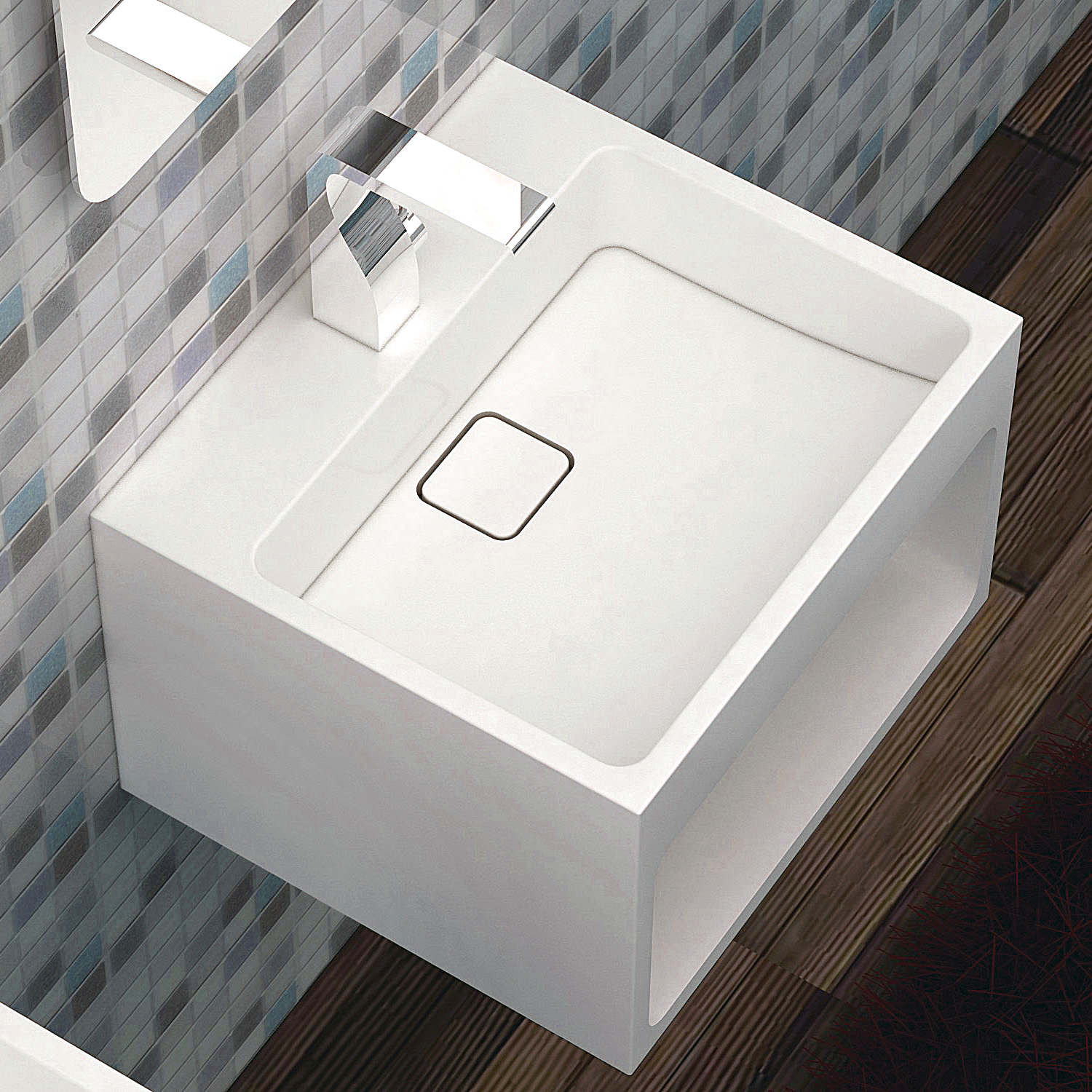 Waschbecken 40 X 40 - Konzept Armaturen