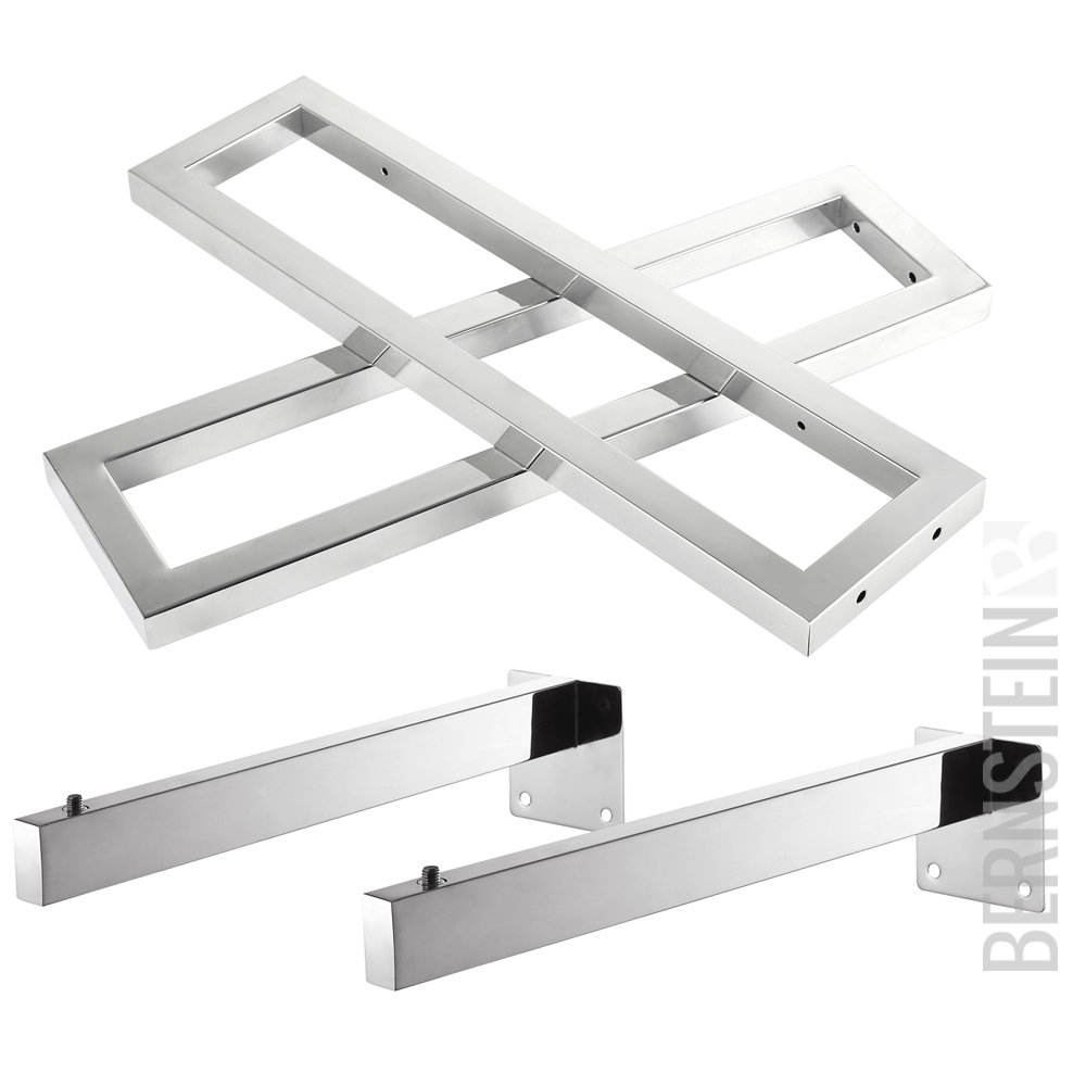 Edelstahl Regalhalter Wandkonsole Konsole Wandregal Regalträger Zubehör