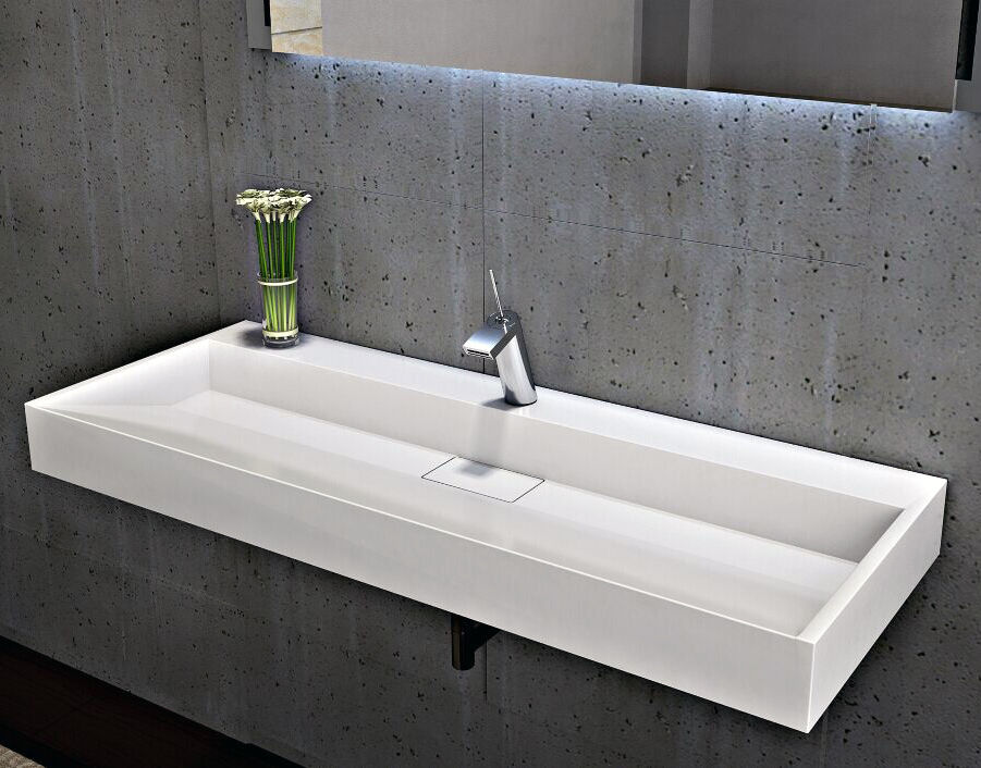 DESIGN Wandwaschbecken Waschtisch Aufsatzwaschbecken Waschplatz